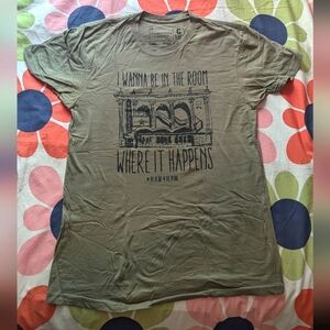 Room Where It Happens Hamilton Broadway Tee